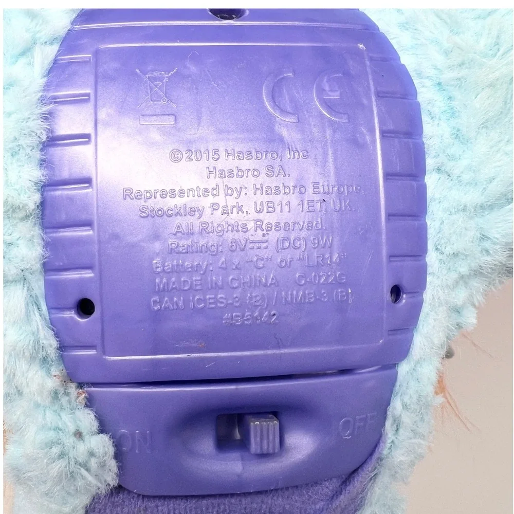 Hasbro‎ FurReal Friends Torch My Blazin Dragon Interactive Plush Blue Tested